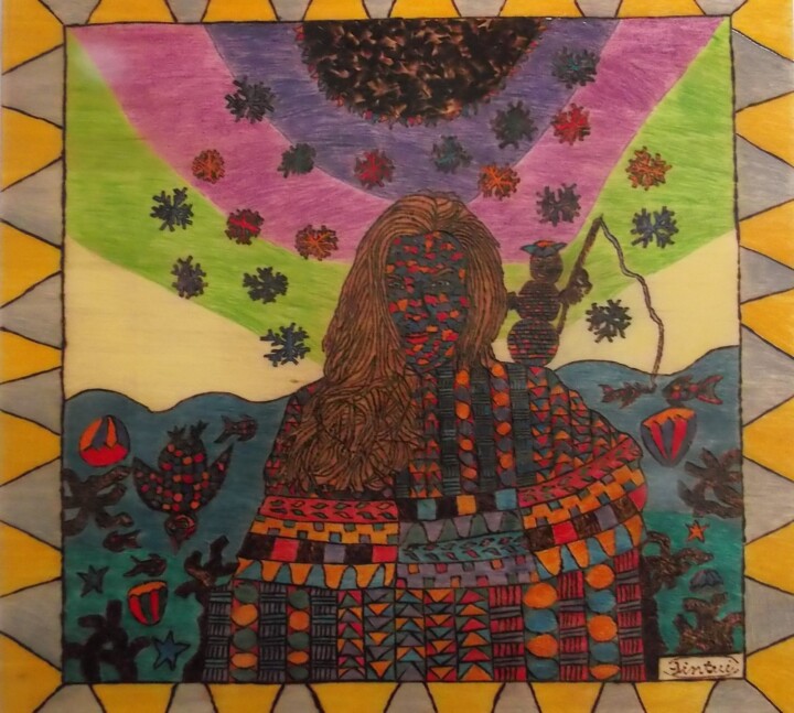 绘画,  20x20 in 