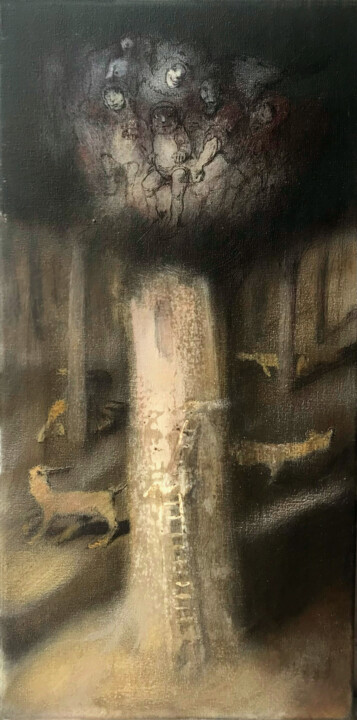 绘画,  15.8x7.9 in 