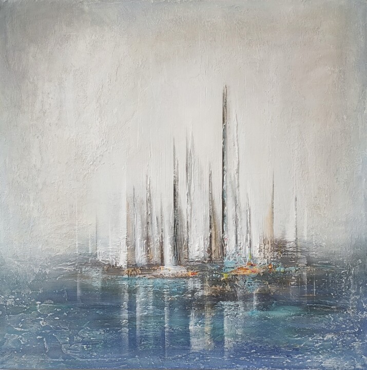 绘画,  27.6x27.6 in 