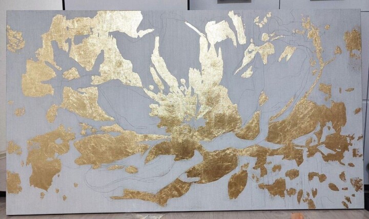 Steps of the making of the work