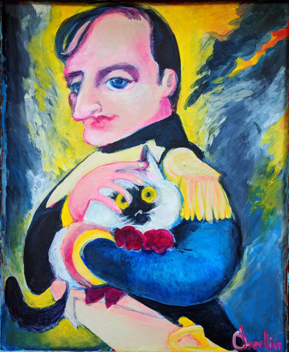 Napoleon's Pussy (FIN) 绘画, 17x14 in