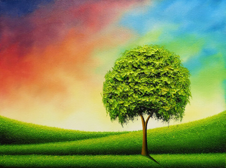 Beauty in Solitude 绘画, 36x48 in