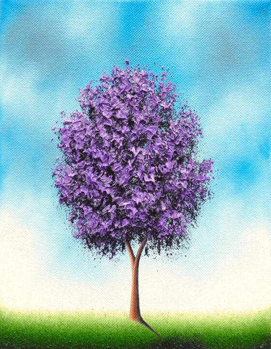 Shades of Royalty 绘画, 40x30 in