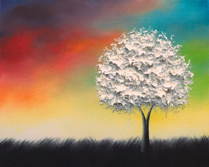 Meadow of Life 绘画, 36x48 in