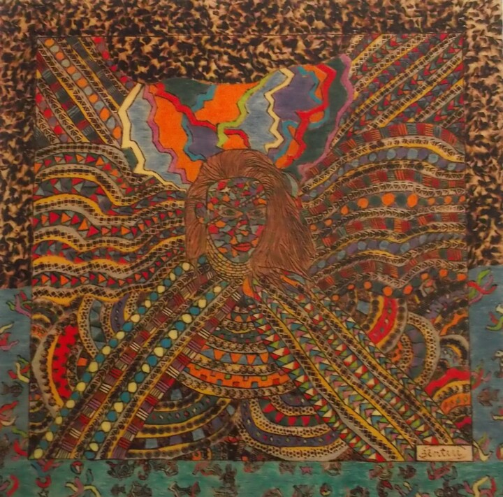 绘画,  20x20 in 
