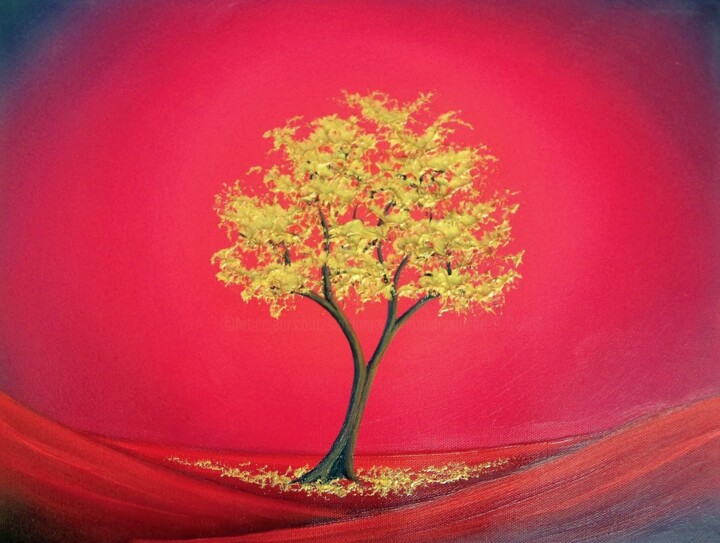 Valley of Life Painting, 30x40 in