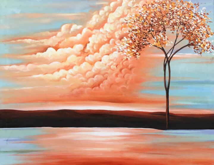 Colors of Dusk 绘画, 30x40 in