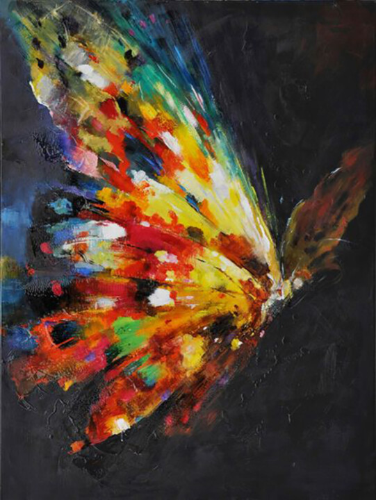 Wings of Delight 绘画, 48x36 in