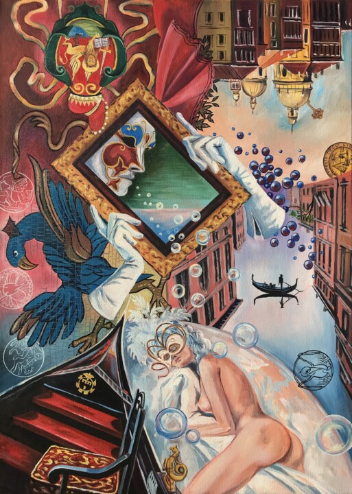 绘画,  27.6x19.7 in 