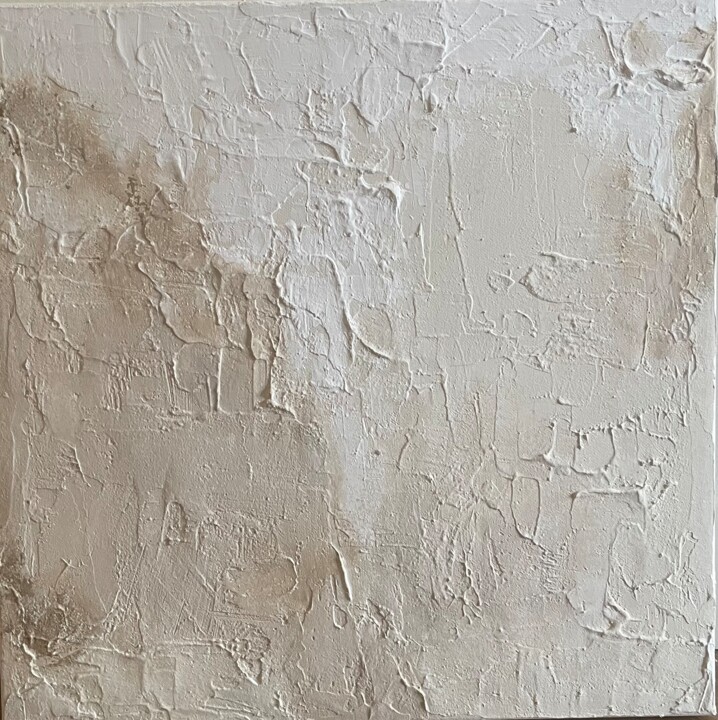 Sand and salt 绘画, 15.8x15.8 in