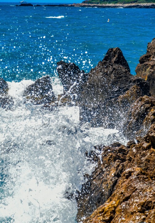 Photographie intitulée "MER" par Frederic Dupuy, Œuvre d'art originale, Photographie numérique