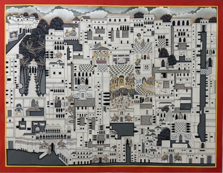 绘画,  36x48 in 