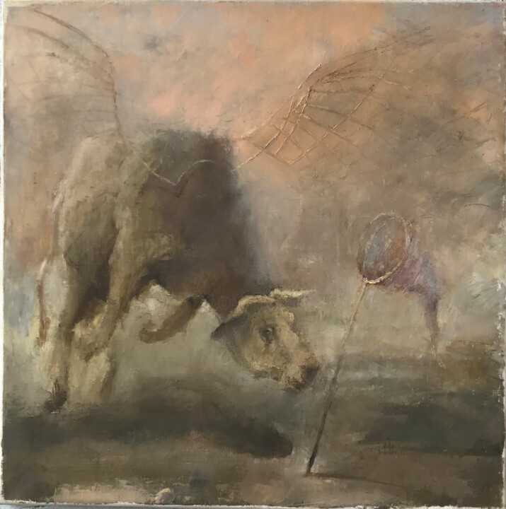 绘画,  15.8x15.8 in 