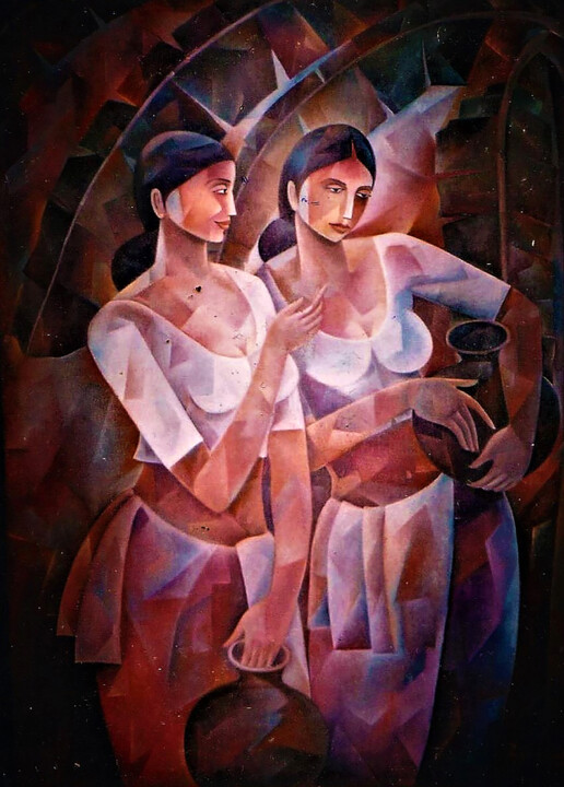 绘画,  37x27 in 