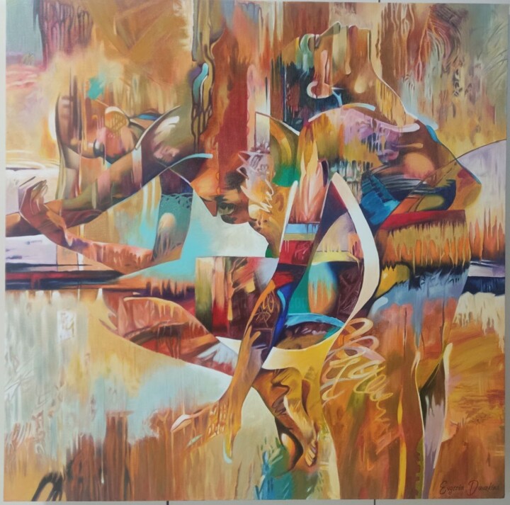 绘画,  39.4x39.4 in 
