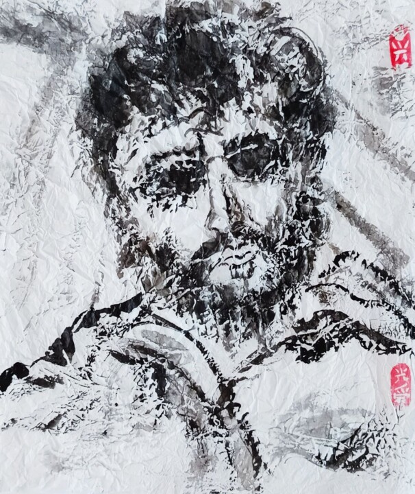 图画,  17.7x15.8 in 