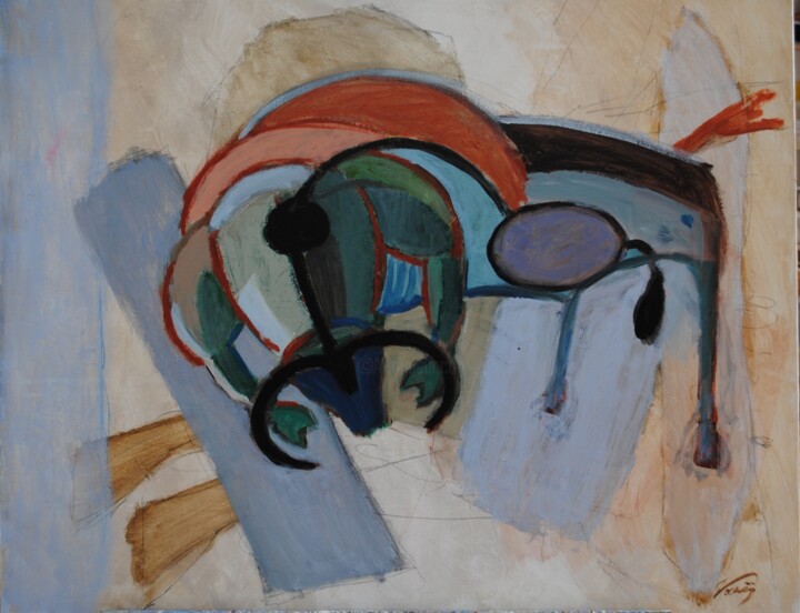 绘画,  31.9x39.4 in 