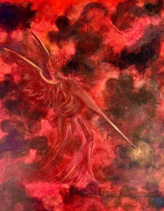 Deceivers 绘画, 19x16 in