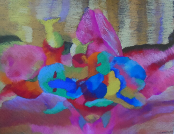 Le Doudou 绘画, 19.7x25.6 in