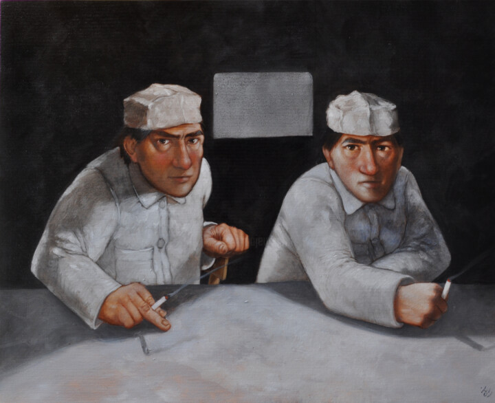 绘画,  28.7x36.2 in 