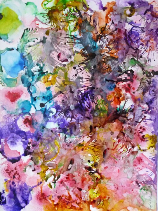 Lucy in the sky 绘画, 29.5x23.6 in