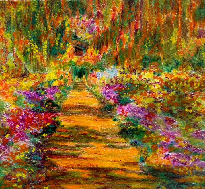 Impressionism study III 绘画, 11.8x11.8 in