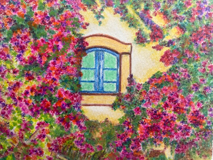 Secret garden 绘画, 8.3x12.2 in