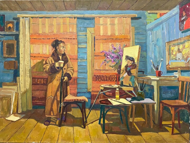 绘画,  19.7x29.5 in 