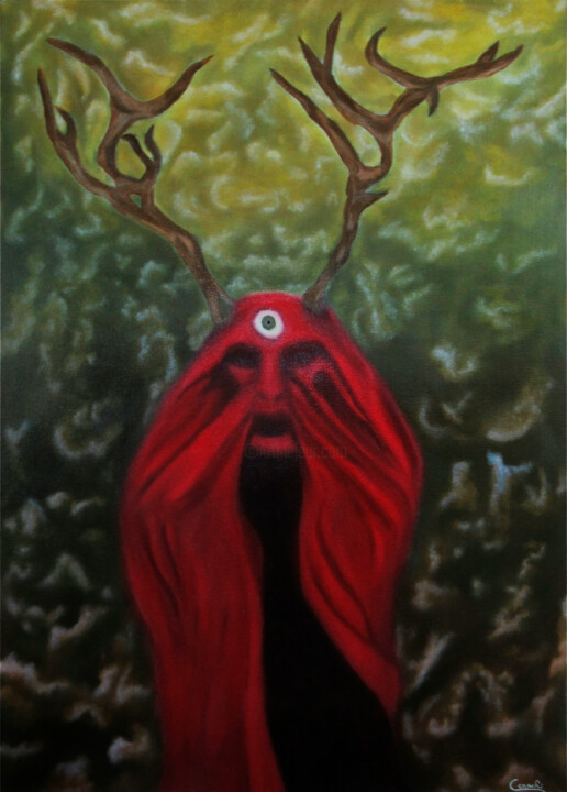 Vociferatio 绘画, 27.6x19.7 in