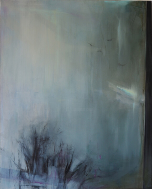 To fly 绘画, 59.1x43.3 in