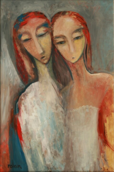 You Are My Guardian Angel 绘画, 35.4x23.6 in