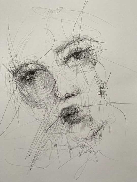 图画,  12.6x8.9 in 
