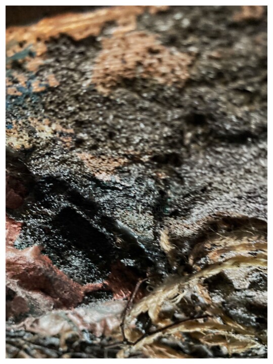 Artwork's surface or texture