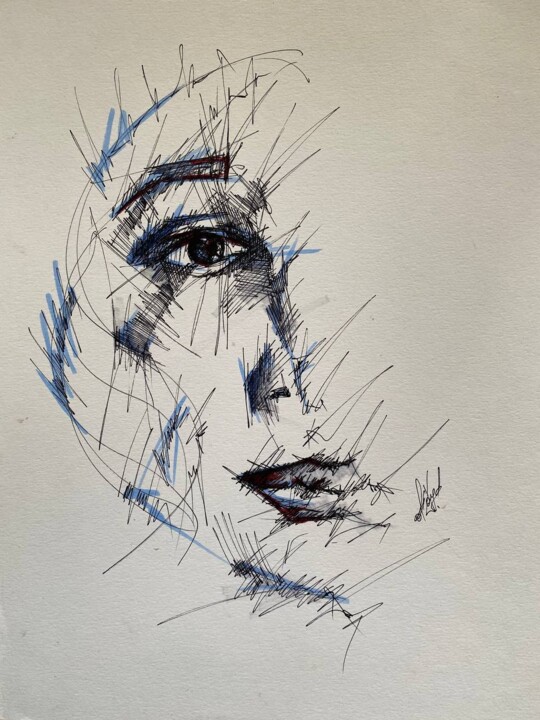 Untitled #2 图画, 17.5x12.4 in