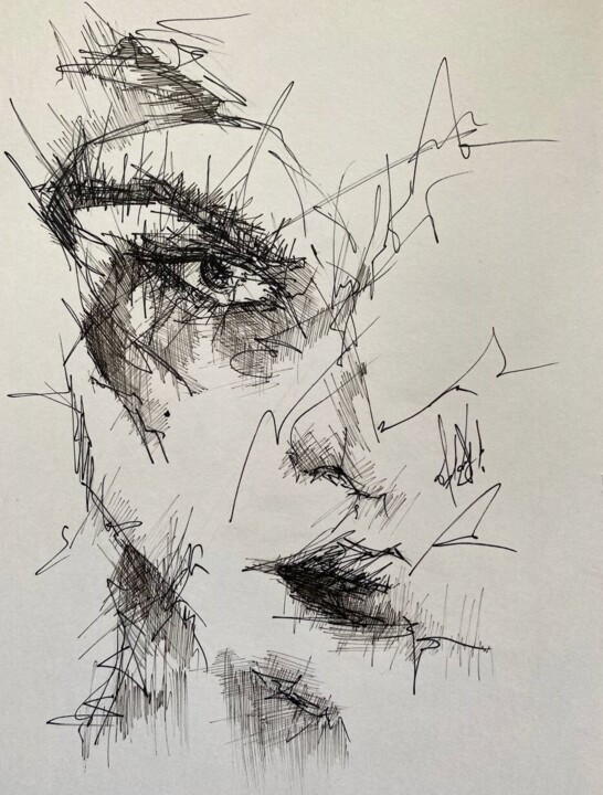 Untitled #18 图画, 11.6x8.3 in