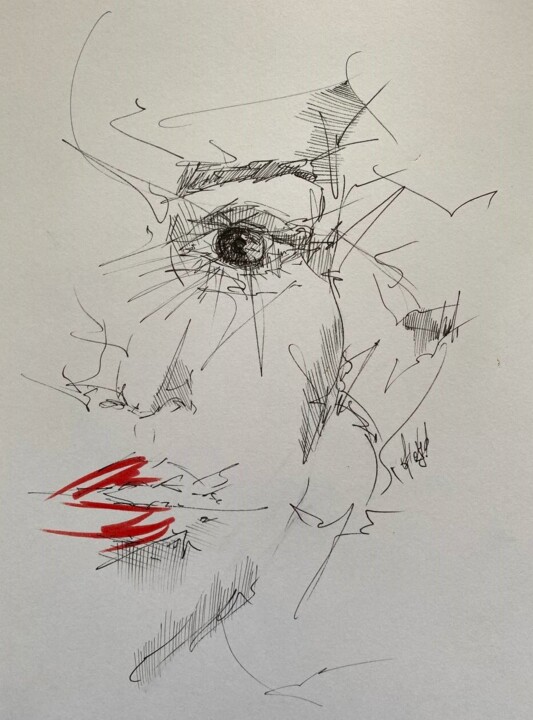 Untitled #19 图画, 11.6x8.3 in