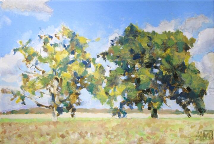 Deux Chênes Pittura, 7,9x11,8 in