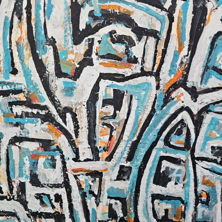 Artwork's surface or texture