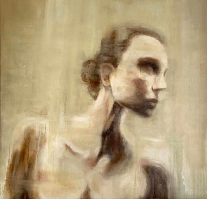 Aggression 绘画, 27.6x31.5 in