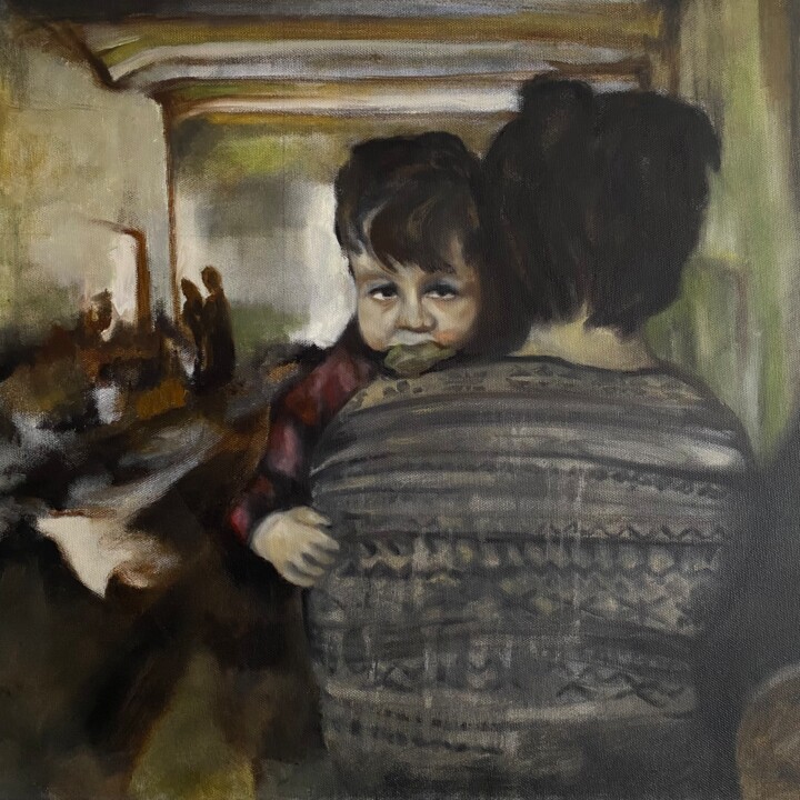 绘画,  31.5x27.6 in 