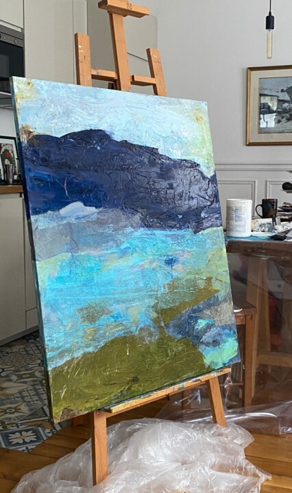 Steps of the making of the work