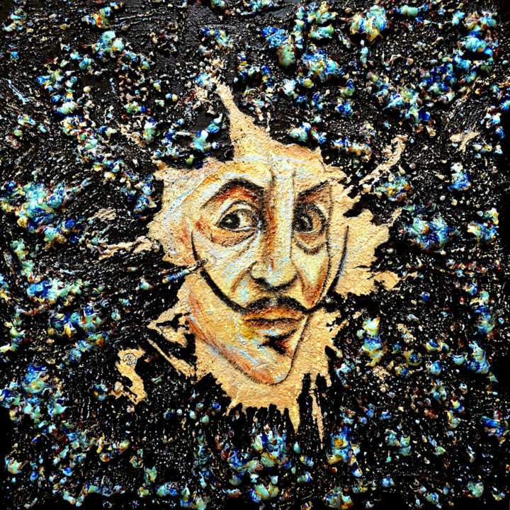 Dalinization 绘画, 31.5x31.5 in