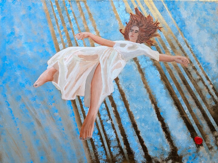 The Fall 绘画, 23.6x31.5 in