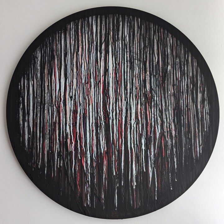 Peinture intitulée "Eclipsed Emotions" par Iliad Sabchi, Œuvre d'art originale, Acrylique