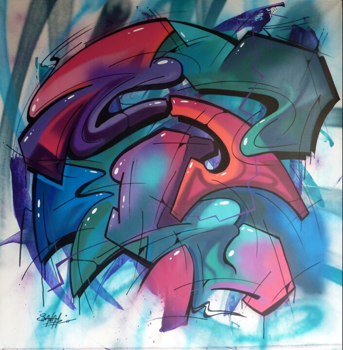 绘画,  42.1x42.1 in 