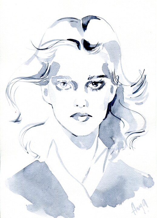 绘画,  11.6x8.3 in 