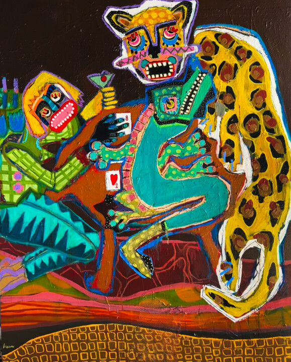 绘画,  60x48 in 