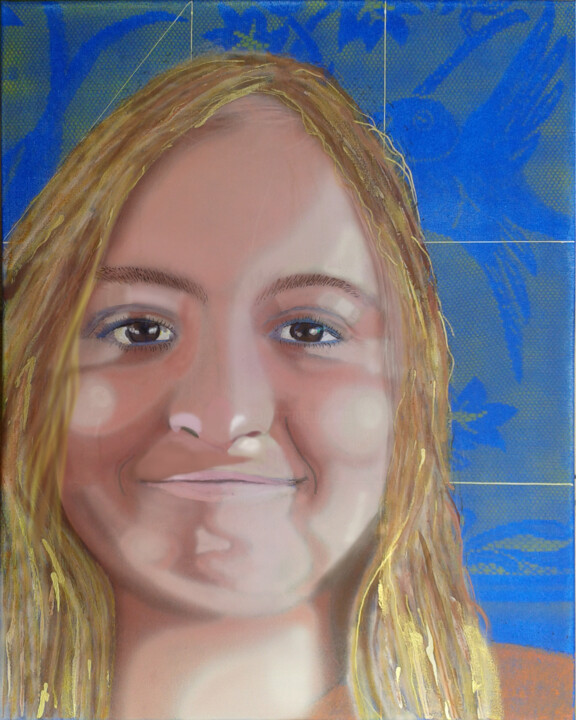 Mela 绘画, 19.7x15.8 in