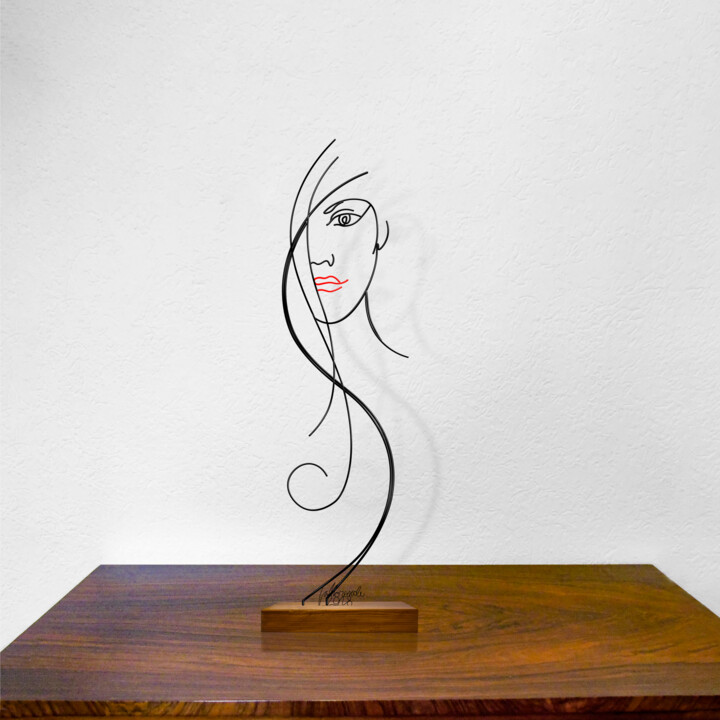Un filo per un'immagine 雕塑, 28.4x10.6 in
