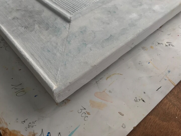 作品已装裱